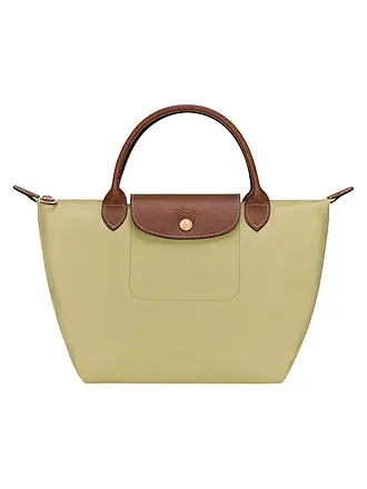 LONGCHAMP | Le Pliage Original Handtasche Small, Cognac | hellgrün